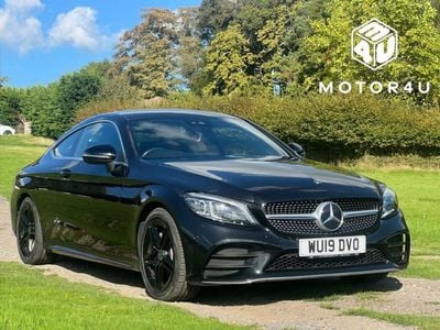 Black Used 2019 Mercedes C200 AMG Line Premium Coupe | £16,990 (Fair price)