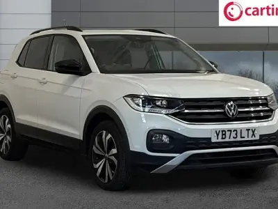 Used VW T-Cross Black Edition 115 HP (84 kW) 2024 White SUV