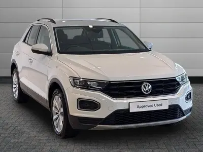Used VW T-Roc SE 115 HP (84 kW) 2019 White SUV
