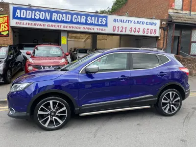 Used Nissan Qashqai Tekna 2014 Blue SUV