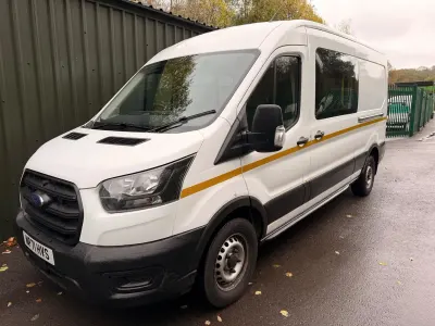 Używany Ford Transit 130 KM (95 kW) 2022 Biały Van