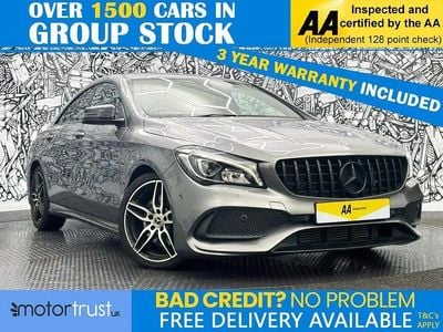 Used Mercedes CLA220 AMG line 177 HP (130 kW) 2018 Grey Sedan