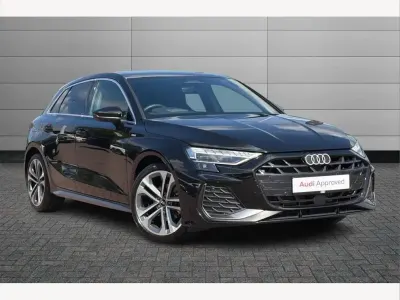 Used Audi A3 S-Line 150 HP (110 kW) 2025 Mythos black Hatchback