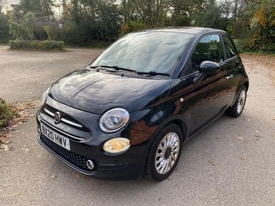 Black Used 2020 Fiat 500 Lounge Hatchback | £7,295 (Good price)