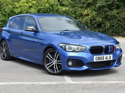 Used BMW 118 Efficient Dynamics 2018 Blue Hatchback
