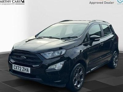 Used Ford Ecosport ST-Line 125 HP (91 kW) 2022 Agate black (premium paint) SUV