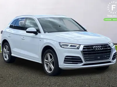 Used Audi Q5 S-Line 190 HP (139 kW) 2019 White SUV