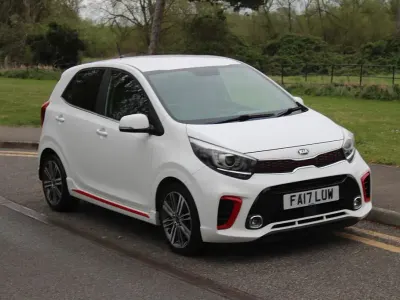 Used Kia Picanto GT-Line 66 HP (48 kW) 2017 White Hatchback