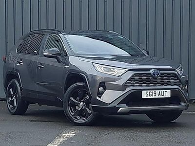 Grey Used 2019 Toyota RAV4 Hybrid SUV | £24,298 (A bit pricey)
