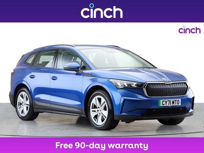 Blue Used 2022 Skoda Enyaq iV ecoSuite SUV | £17,549 (Fair price)