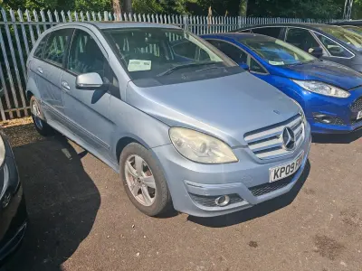 Used Mercedes B150 SE 93 HP (68 kW) 2009 Blue MPV