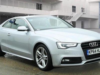 Used Audi A5 S-Line 177 HP (130 kW) 2014 Silver Coupe