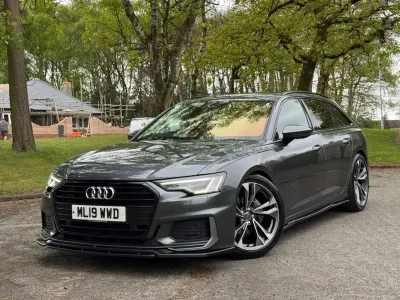 Usado Audi A6 S-Line 204 HP (150 kW) 2019 Cinzento Carrinha