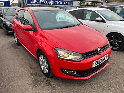 Used VW Polo Edition 60 HP (44 kW) 2013 Red Hatchback