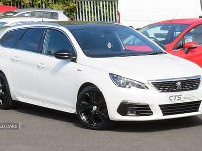 Usado Peugeot 308 GT-line 2018 Branco Carrinha