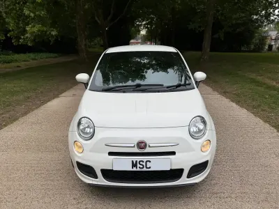 Used Fiat 500 S 85 HP (62 kW) 2014 White Hatchback