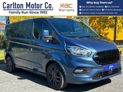 Usado Ford Transit Custom Sport 185 HP (136 kW) 2020 Azul Van