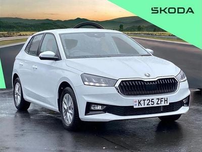 Used Skoda Fabia SE 94 HP (69 kW) 2025 White Hatchback
