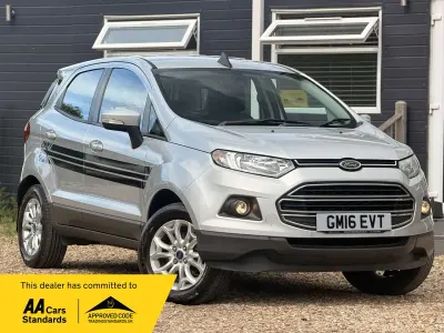 Used Ford Ecosport Zetec 2016 Silver SUV