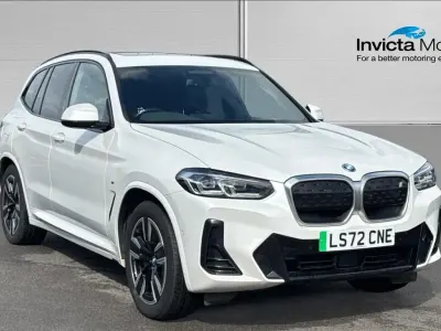 Used BMW iX3 M Sport 210 kW (286 HP) 2022 Alpine white gloss SUV
