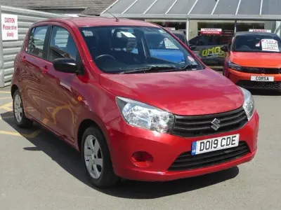 Used Suzuki Celerio SZ3 68 HP (50 kW) 2019 Red Hatchback
