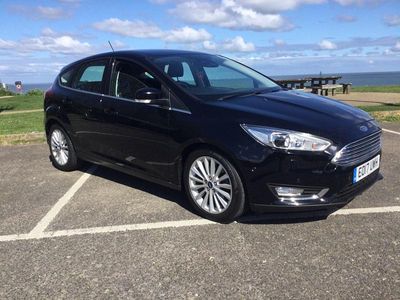 Używany Ford Focus Titanium X 182 KM (133 kW) 2017 Czarny Hatchback