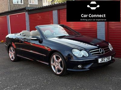 Used Mercedes CLK200 2009 Blue Cabriolet