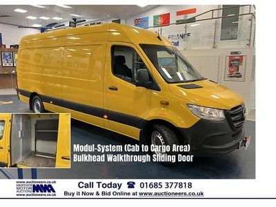 Begagnad Mercedes Sprinter Progressive 143 HK (105 kW) 2020 Gul Van