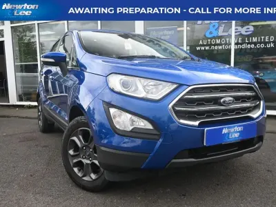 Used Ford Ecosport Zetec 125 HP (91 kW) 2018 Blue SUV