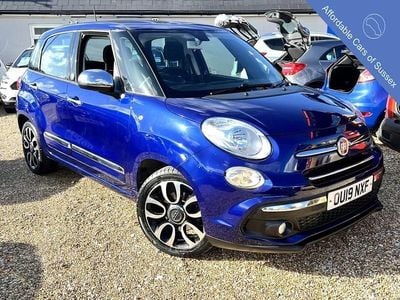 Used Fiat 500L Mirror 95 HP (69 kW) 2019 Blue MPV