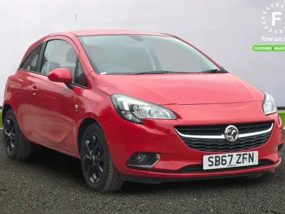 Used Vauxhall Corsa SRi 75 HP (55 kW) 2017 Red Hatchback