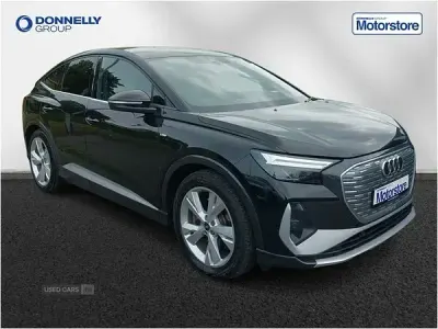 Used Audi Q4 e-tron S-Line 150 kW (204 HP) 2023 Black SUV