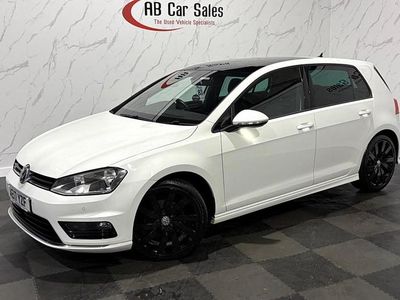 Used VW Golf VII R-line Edition 150 HP (110 kW) 2017 White Hatchback