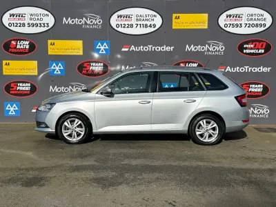 Used Skoda Fabia SE 75 HP (55 kW) 2019 Silver Estate