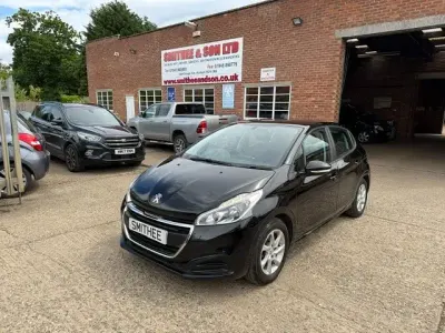 Used Peugeot 208 Active 2017 Black Hatchback