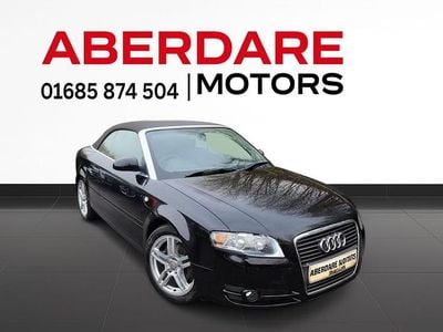 Used Audi A4 Cabriolet S-Line 2009 Black Cabriolet