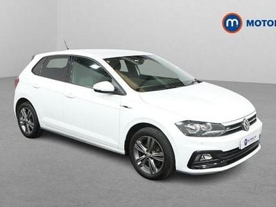 White Used 2019 VW Polo R-line Hatchback | £16,049 (Fair price)