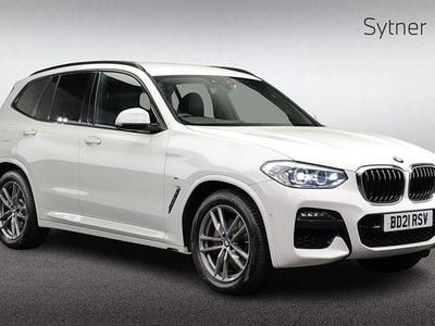 Used BMW X3 M Sport 187 HP (137 kW) 2021 White SUV