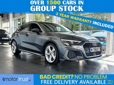 Used Audi A3 Sportback S-Line 110 HP (80 kW) 2024 Grey Hatchback