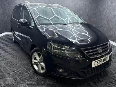 Used Seat Alhambra XCELLENCE 150 HP (110 kW) 2018 Black MPV