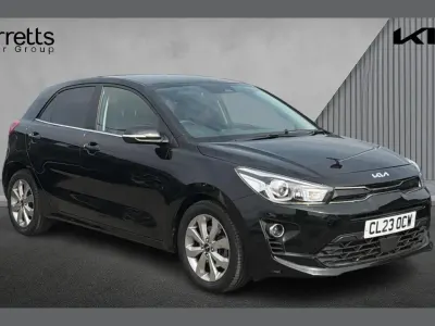 Used Kia Rio 117 HP (86 kW) 2023 Black Hatchback