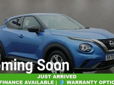 Used Nissan Juke N-Connecta 114 HP (83 kW) 2020 Blue SUV