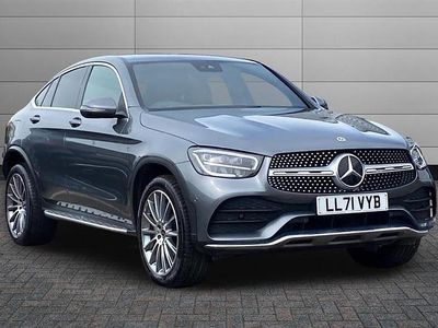 Used Mercedes GLC300 AMG Line Premium 306 HP (225 kW) 2021 Selenite grey Coupe