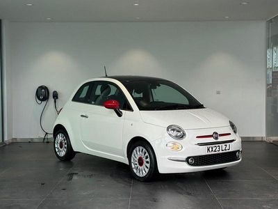 Used Fiat 500 Red 70 HP (51 kW) 2023 White Hatchback