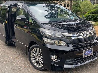 Black metallic Used 2013 Toyota Alphard Edition MPV | £17,999 (Expensive)