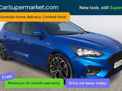 Used Ford Focus ST-Line X 155 HP (114 kW) 2020 Blue Hatchback