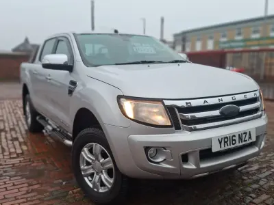 Używany Ford Ranger Limited 2016 Srebrny Pickup
