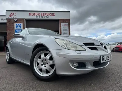 Used Mercedes SLK200 163 HP (119 kW) 2005 Silver Cabriolet