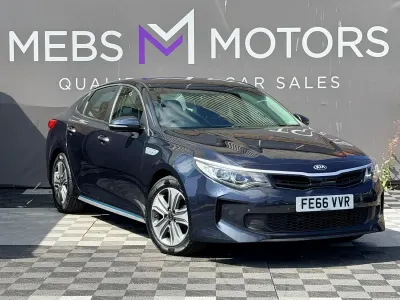 Used Kia Optima Hybrid 202 HP (148 kW) 2016 Blue Sedan