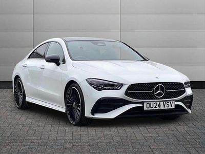 Used Mercedes CLA200 AMG Line Premium Plus 161 HP (118 kW) 2024 White Coupe
